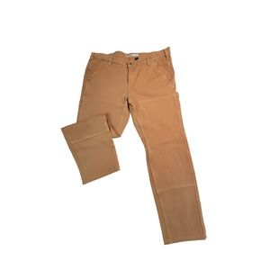 Carhartt Pants Women 18 Brown Relaxed Fit Double Knee Workwear‎